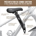 Kit combinado de sillín MTB Shotgun + manillar infantil – Image 2
