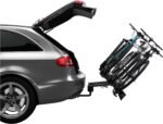 Thule VeloCompact Towbar Bike Rack 13 Pin - 3 bicicletas (compatible con bicicletas eléctricas) gris negro - Imagen 6