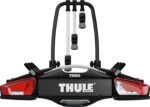 Thule VeloCompact Towbar Bike Rack 13 Pin - 3 bicicletas (compatible con bicicletas eléctricas) gris negro - Imagen 2