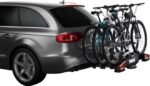 Thule VeloCompact Towbar Bike Rack 13 Pin - 3 bicicletas (compatible con bicicletas eléctricas) gris negro - Imagen 3
