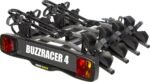 Buzz Rack Buzzracer 4 Portabicicletas de enganche 7 Clavijas - 4 Bicicletas Negro – Image 2