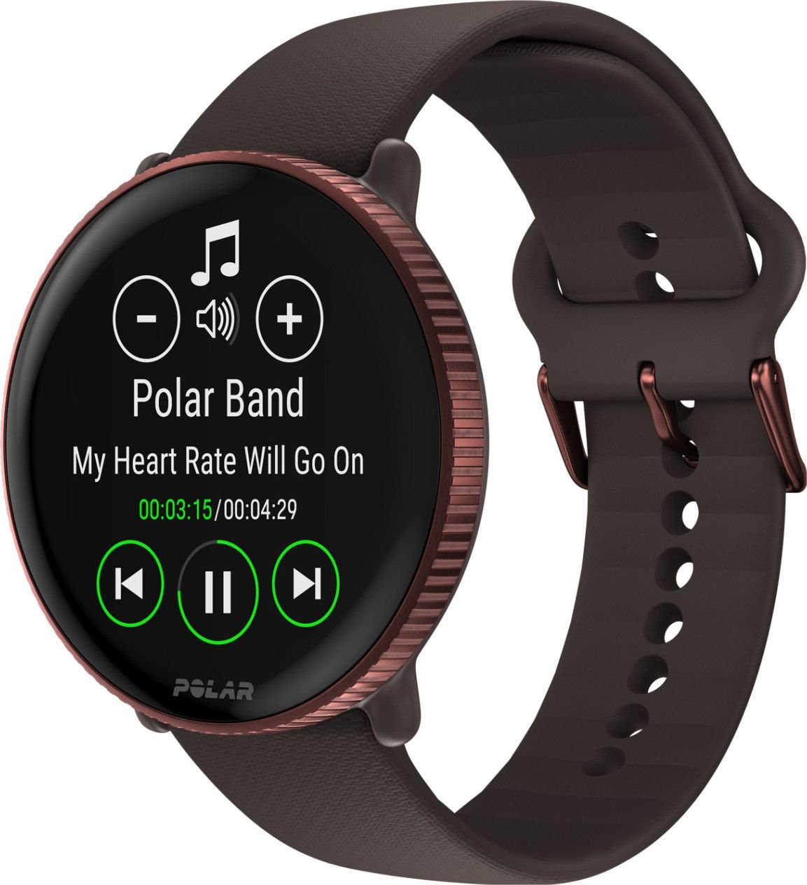 4570257image.jpg Reloj GPS Polar Ignite 3 Marrón Cobre - Imagen 1