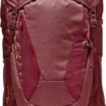Mochila de senderismo para mujer Vaude Asymmetric 48+8L Roja