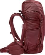 Mochila de senderismo para mujer Vaude Asymmetric 48+8L Roja – Image 2