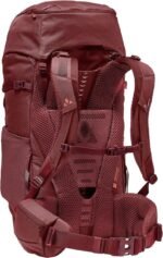 Mochila de senderismo para mujer Vaude Asymmetric 48+8L Roja – Image 3