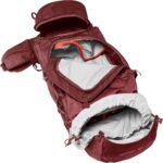 Mochila de senderismo para mujer Vaude Asymmetric 48+8L Roja – Image 4