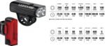 Lezyne Macro Drive 1400+ / Strip Drive Pro 400+ Par Luces para bicicleta Negro - Imagen 2