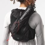 Bolsa de hidratación unisex Salomon Active Skin 12 Negra - Imagen 8