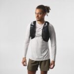 Mochila de hidratación Salomon Active Skin 4, color negro - Imagen 4