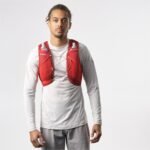 Bolsa de hidratación unisex Salomon Active Skin 4 Rojo – Image 3