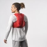 Bolsa de hidratación unisex Salomon Active Skin 4 Rojo – Image 4