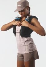 Chaqueta de hidratación Salomon ADV Skin 12 Gris/Azul para mujer - Imagen 3