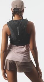 Chaqueta de hidratación Salomon ADV Skin 12 Gris/Azul para mujer - Imagen 4