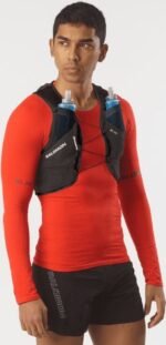Chaleco de Hidratación Unisex Salomon S/LAB Pulsar3 Set Negro/Blanco – Image 4