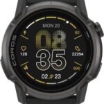 Reloj GPS Coros Apex 4 46 mm con pulsera de silicona negra