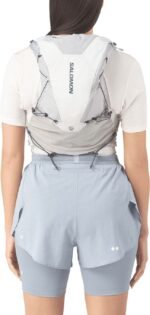 Mochila de hidratación Salomon ADV Skin 12 Gris Unisex - Imagen 4