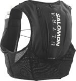 Mochila de hidratación Salomon S/Lab Ultra 12 negra unisex