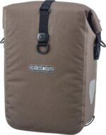 Ortlieb Gravel-Pack 29L (2x14,5L) QL2.2 Par de bolsas para bicicleta Gris arena oscuro Beige – Image 2