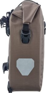 Ortlieb Gravel-Pack 29L (2x14,5L) QL2.2 Par de bolsas para bicicleta Gris arena oscuro Beige – Image 4
