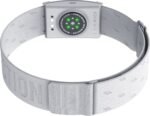 Brazalete con sensor de frecuencia cardíaca Bluetooth Coros HRM, gris
