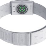 Brazalete con sensor de frecuencia cardíaca Bluetooth Coros HRM, gris