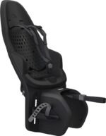 Silla de bicicleta para niños Thule Yepp 2 Maxi para montaje en portaequipajes, color negro
