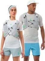 Mochila de hidratación Compressport Ultrun Evo 10 Pack, gris/azul, unisex