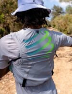Mochila de hidratación Compressport Ultrun Evo 10 Pack, gris/azul, unisex - Imagen 8