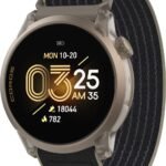 Reloj GPS Coros Pace 4 de aluminio y nailon negro y dorado, edición Jakob Ingebrigtsen