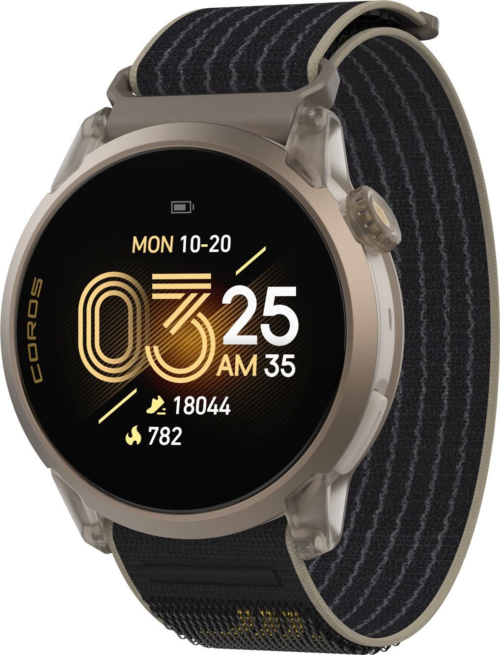 6827343image.jpg Reloj GPS Coros Pace 4 de aluminio y nailon negro y dorado, edición Jakob Ingebrigtsen – Image 1