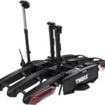 Portabicicletas para bola de remolque Thule Epos - 3 bicicletas, negro