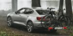 Portabicicletas para bola de remolque Thule Epos - 3 bicicletas, negro – Image 3
