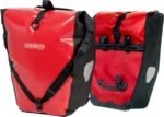 ORTLIEB Par de Bolsas Traseras para el Maletero BACK-ROLLER CLASSIC Rojo Negro