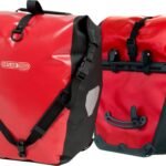 ORTLIEB Par de Bolsas Traseras para el Maletero BACK-ROLLER CLASSIC Rojo Negro